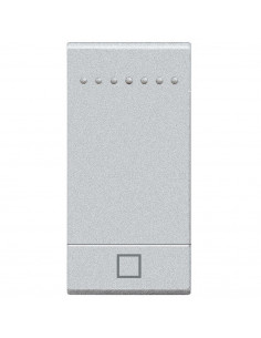 Manette Livinglight MyHOME BUS symbole STOP 1 module tech BTICINO NT4915AEN 2
