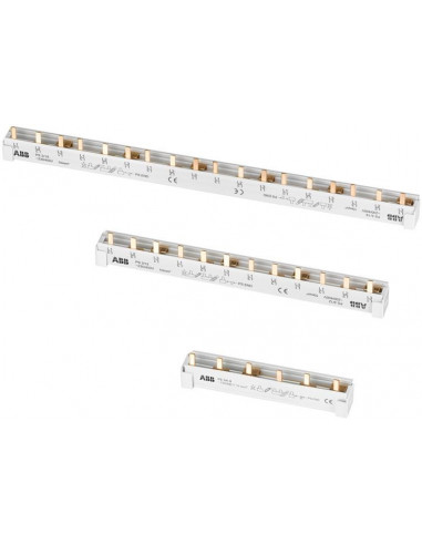 PEIGNE 2P 12 MODULES 10MM2 ABB 359830 2CDL220001R1012