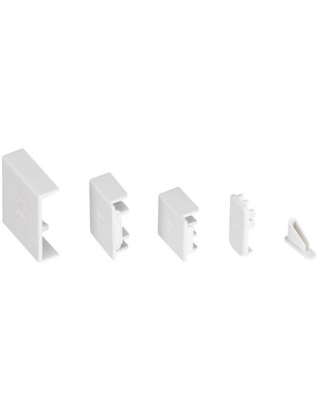 PAIRE D'EMBOUTS DE FIN DE PEIGNE 4P ABB 359871 2CDL200001R0002