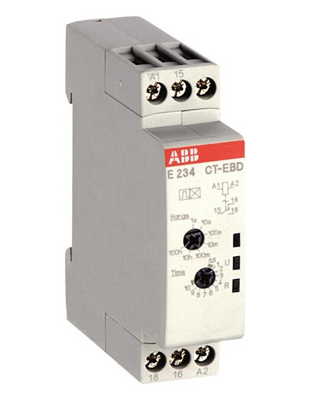 RELAIS TEMPORISE FONCTION BI E234CT-EBD ABB 435276 1SVR500150R0000
