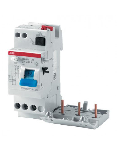 BLOC DIF. (DDA203) 3P 25A 30MA AC (POUR S200) ABB 451041 2CSB203001R1250