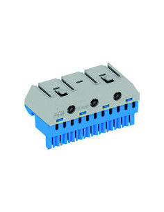 BORNIER NEUTRE MISTRAL-8X4MM²+2X25MM²-RAPIDE ET A VIS ABB 799203 1SPE007715F9703