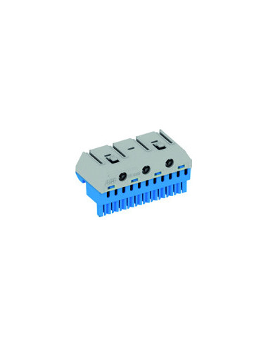 BORNIER NEUTRE MISTRAL-8X4MM²+2X25MM²-RAPIDE ET A VIS ABB 799203 1SPE007715F9703