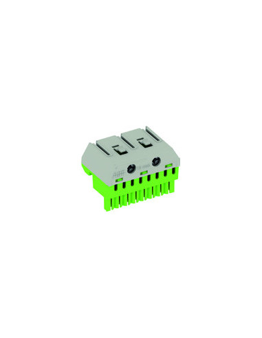 BORNIER TERRE MISTRAL-8X4MM²+2X25MM²-RAPIDE ET A VIS ABB 799209 1SPE007715F9713