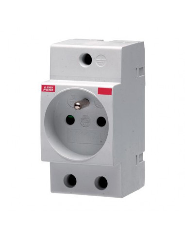 PRISE MODULAIRE STANDARD FRANCAIS 16A 2P+T M1174 ABB T200660 2CSM110000R0711