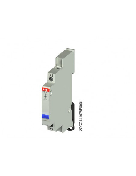 VOYANT LUMINEUX 1 LED BLEUE 110-220V DC ABB 703409 2CCA703409R0001