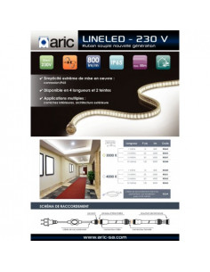 CABLE ALIM LINELED IP44/65 ARIC 55264