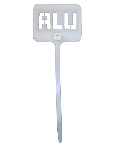 LOT 25 ETIQUETTES CABLE ALU  MICHAUD N109