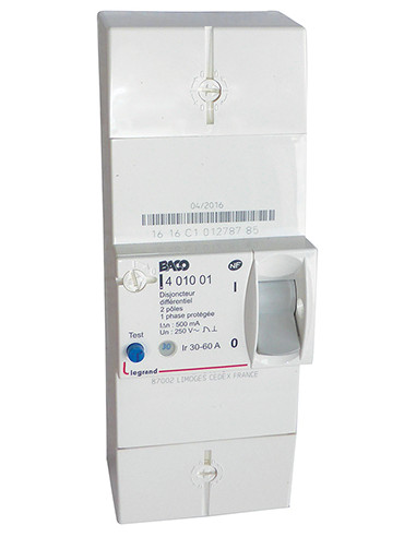 DISJONCTEUR BIPO 45A INSTANTANE  MICHAUD N460
