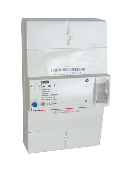 DISJONCTEUR TETRA 30A SELECTIF  MICHAUD N468