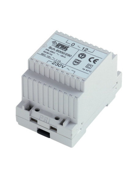 ALIMENTATION 12VCA - 18VA 3 MODULES URMET 9000/230