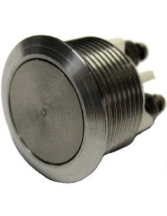 Bouton poussoir inox ø19mm... 2