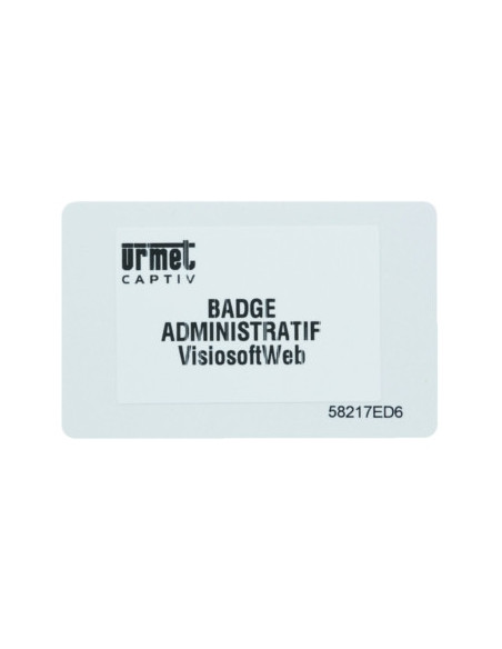 CARTE ADMINISTRATIVE VISIOSOFT URMET PROX/WEB