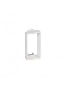 Adaptateur Mosaic pour intégration mécanisme Mosaic 50mm 1 module Blanc LEGRAND 079154 2