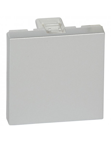 MOSAIC OBTURATEUR ALU 2 MODULES  LEGRAND 079280