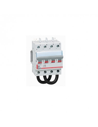 INTERRUPTEUR SECTIONNEUR BIPOLAIRE 4 MODULES 25A 800V DC LEGRAND 414223