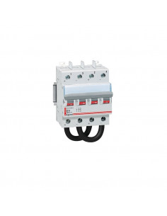 INTERRUPTEUR SECTIONNEUR BIPOLAIRE 4 MODULES 32A 800V DC LEGRAND 414224