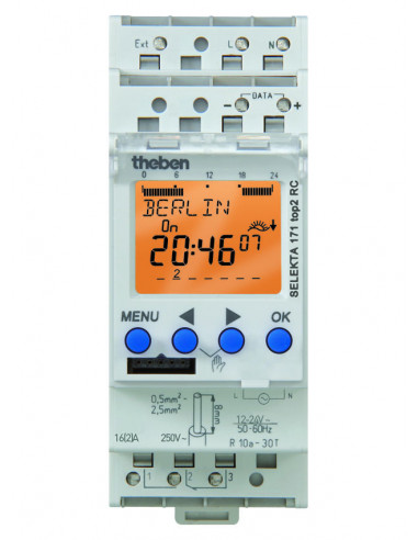 Interrupteur astronomique modulaire dcf THEBEN 1714100