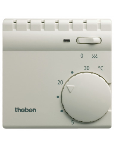 Thermostat d'ambiance avec contact chauffage additionnel THEBEN 7040001