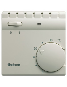 Thermostat d'ambiance marche arrèt, abaissment,et voyant THEBEN 7060001