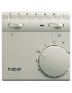 Thermostat d'ambiance marche arrèt, abaissment,et voyant THEBEN 7070001