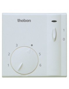 Thermostat d'ambiance electronique 4-5 fils 1c 16a av sonde +10 a + 60° THEBEN 7140016
