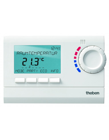 Thermostat d'ambiance digital 3 programmable 24h 7j 230v THEBEN 8120132