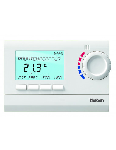 Thermostat d'ambiance digital 7j blanc 230 v THEBEN 8320132