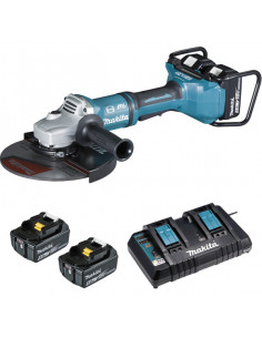 Meuleuse diam. 230 mm 36 2 x 18 V Li-Ion 5 Ah 4 batteries MAKITA DGA900PT4 2