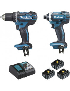 Ensemble de 2 machines (DDF482 + DTD152) MAKITA DLX2127TJ1 2