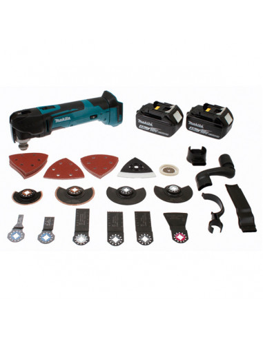 Découpeur-ponceur multifonctions 18 V Li-ion 4 Ah MAKITA DTM51RMJX3