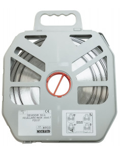 DEVIDOIR 50 m FEUILLARD INOX 20x0.7  MICHAUD K933 2