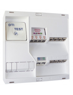 TABLEAU DE COMMUNICATION NEO Gr2TV 8RJ45 DTI+FILTRE TV4S MICHAUD LB218 2