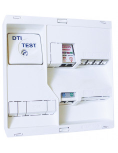 TABLEAU DE COMMUNICATION NEO Gr3TV 4RJ45 DTI+FILTRE TV2S MICHAUD LB317 2