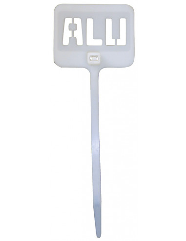 LOT 25 ETIQUETTES CABLE ALU  MICHAUD N109