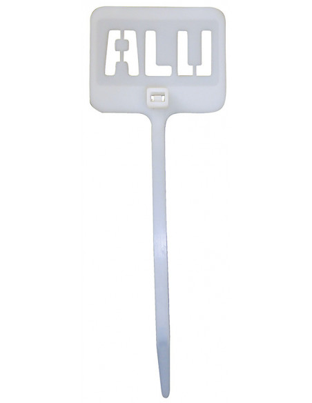 LOT 25 ETIQUETTES CABLE ALU  MICHAUD N109