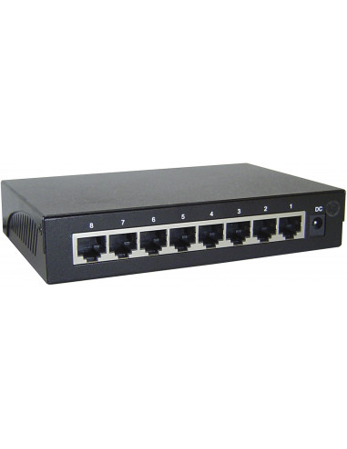 SWITCH 8 PORTS RJ45 Gbit  MICHAUD Q192
