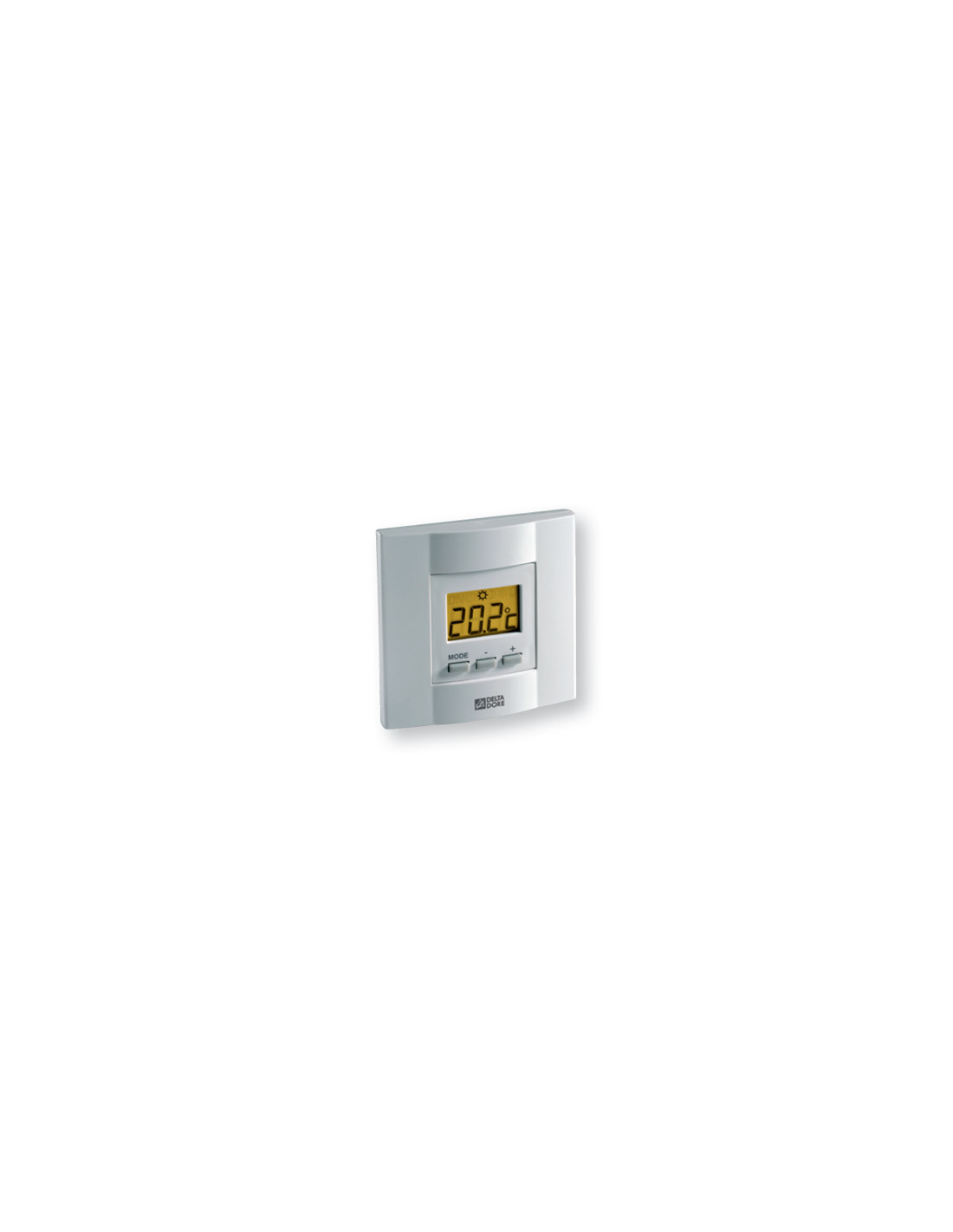 Thermostat d'ambiance filaire pour PAC réversible Tybox 51 DELTA DORE
