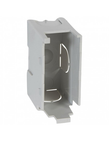 Boîtier pour paroi mince Batibox 1 module pour supports références 080290/080292 et 080294 LEGRAND 080010