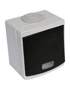 Va/Vient lumineux IP55 gris... 2