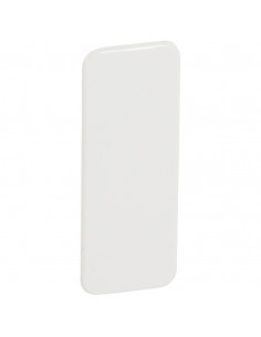 Plaque obturation pour Jupiter encastré droit 1 poste blanc LEGRAND 081073