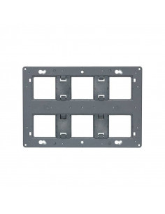 Support grand format Batibox Céliane/Mosaic 2x3 postes 2x6/8 modules LEGRAND 080266 2