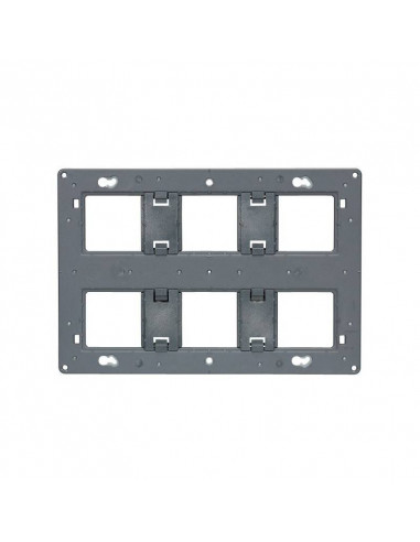Support grand format Batibox Céliane/Mosaic 2x3 postes 2x6/8 modules LEGRAND 080266
