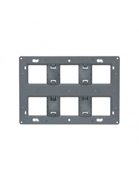 Support grand format Batibox Céliane/Mosaic 2x3 postes 2x6/8 modules LEGRAND 080266
