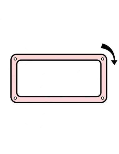 JOINT MOUSSE PLAQUE 2 POSTES H/V LEGRAND 077886