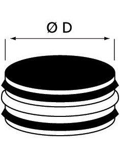 RACCORD MALE/MALE AVEC JOINTS DIAM 125MM ATLANTIC 464058