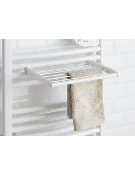 Barre Seche-Linge Blanc pour seche-serviettes tubes ronds DORIS TIMELIS 2012 ATLANTIC 850221