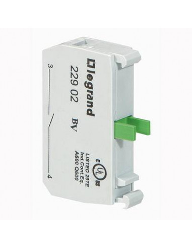 Bloc pour tête non lumineuse Osmoz raccordement à vis NO LEGRAND 022902