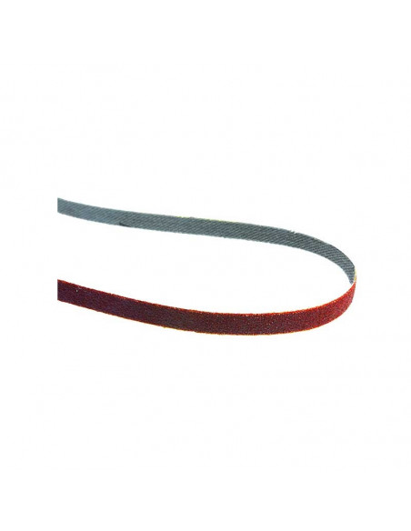 5 Bandes abrasives 6 x 533 mm Grain 120 pour Bois/Métal MAKITA P-43228