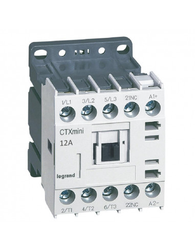 CTX MINI CT 3P 12A 1NC 24VDC LEGRAND 417051